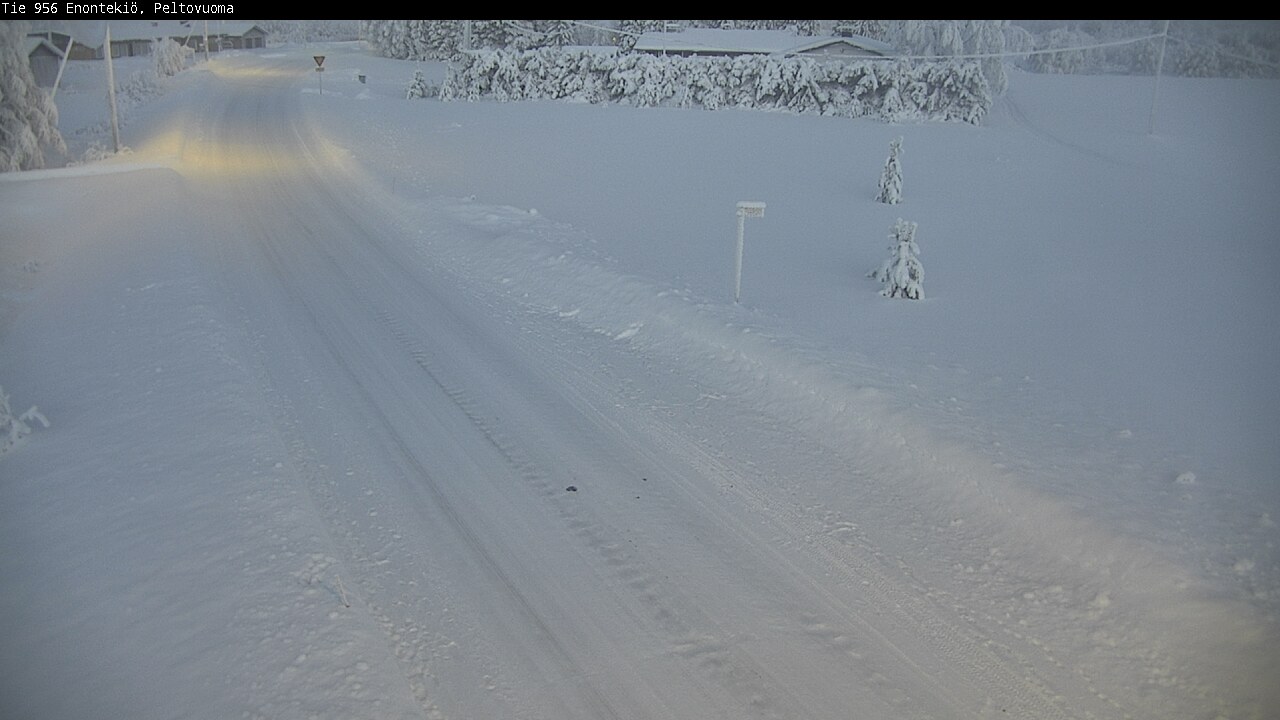 Kelikamerat Kuva Tie 956 Enontekiö, Peltovuoma, Enontekiö, Lappi