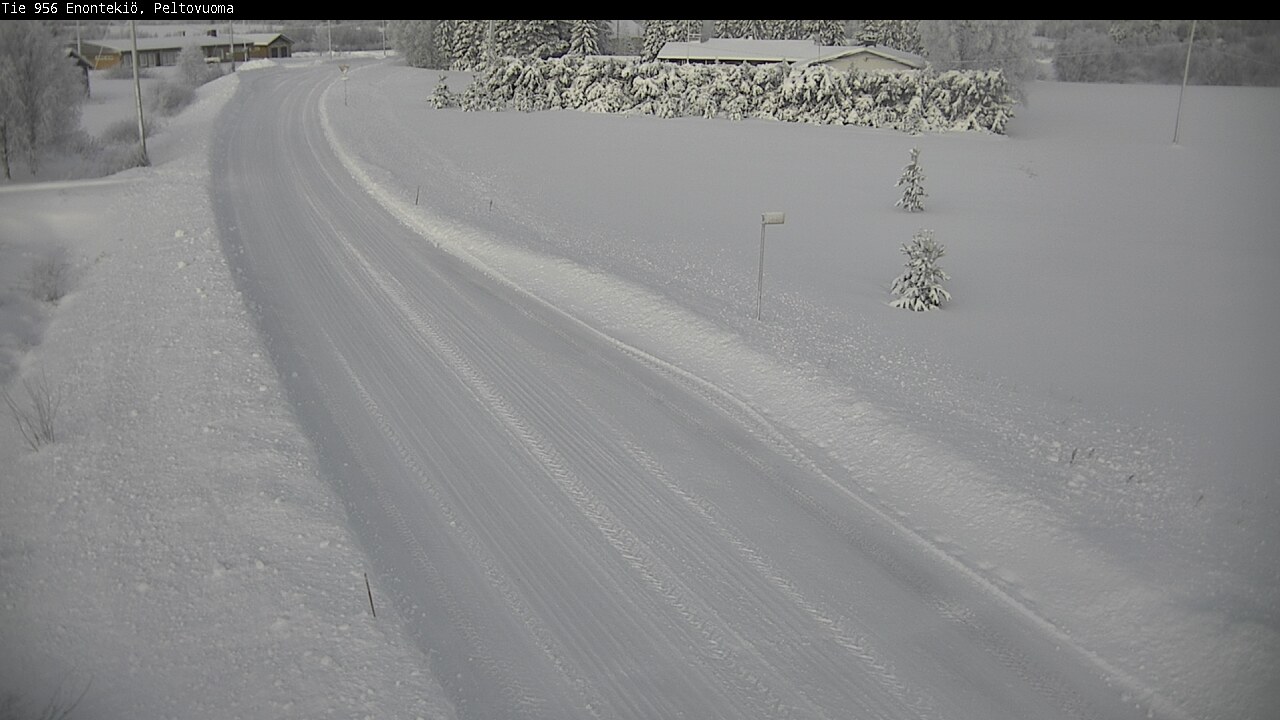 Weather Camera Image Väg 21 Enontekis, Peltovuoma, Enontekiö, Lappi