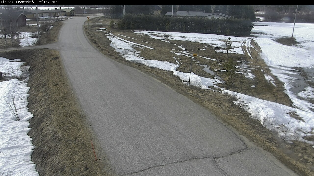 Weather Camera Image Väg 21 Enontekis, Peltovuoma, Enontekiö, Lappi