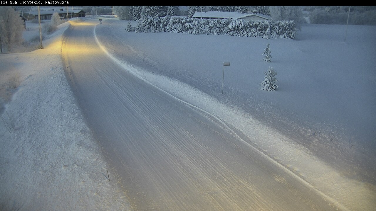 Weather Camera Image Väg 21 Enontekis, Peltovuoma, Enontekiö, Lappi