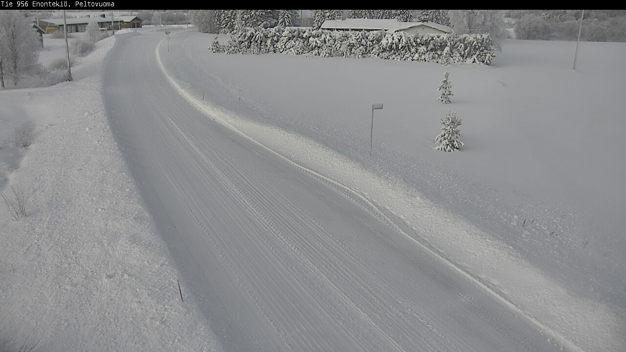 Weather Camera Image Väg 21 Enontekis, Peltovuoma, Enontekiö, Lappi