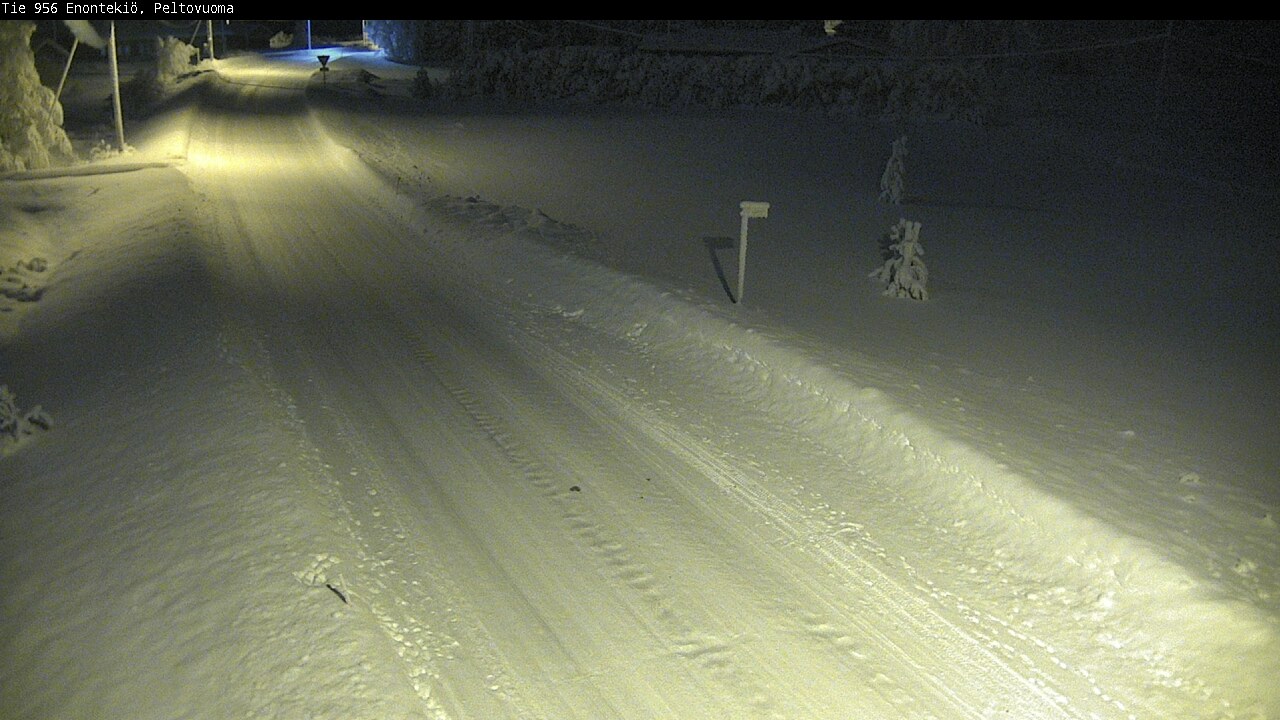 Kelikamerat Kuva Tie 956 Enontekiö, Peltovuoma, Enontekiö, Lappi