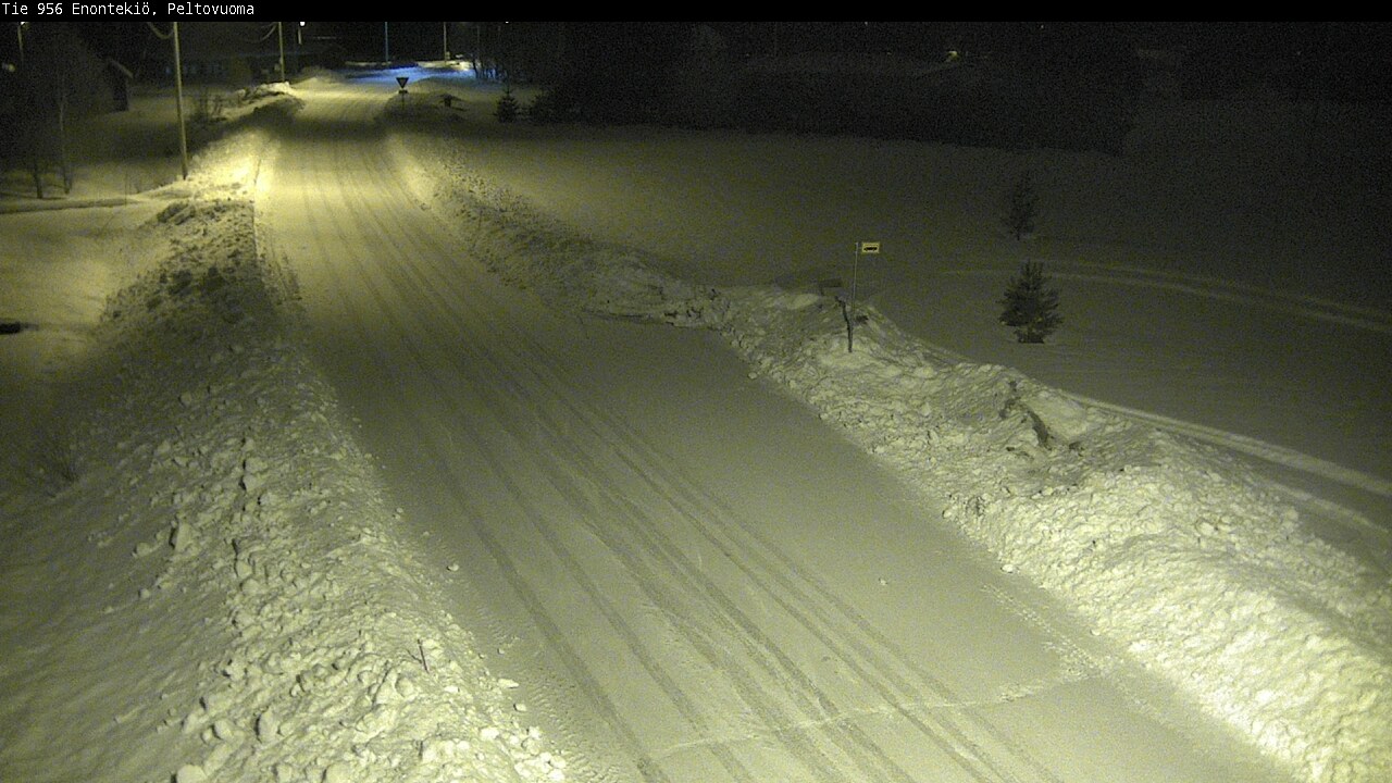 Kelikamerat Kuva Tie 956 Enontekiö, Peltovuoma, Enontekiö, Lappi