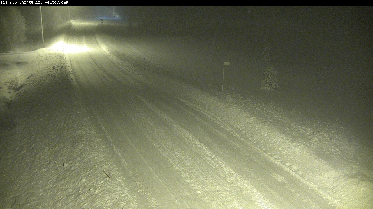 Weather Camera Image Väg 21 Enontekis, Peltovuoma, Enontekiö, Lappi