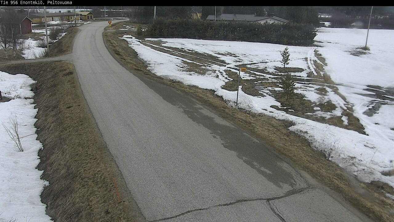 Weather Camera Image Väg 21 Enontekis, Peltovuoma, Enontekiö, Lappi
