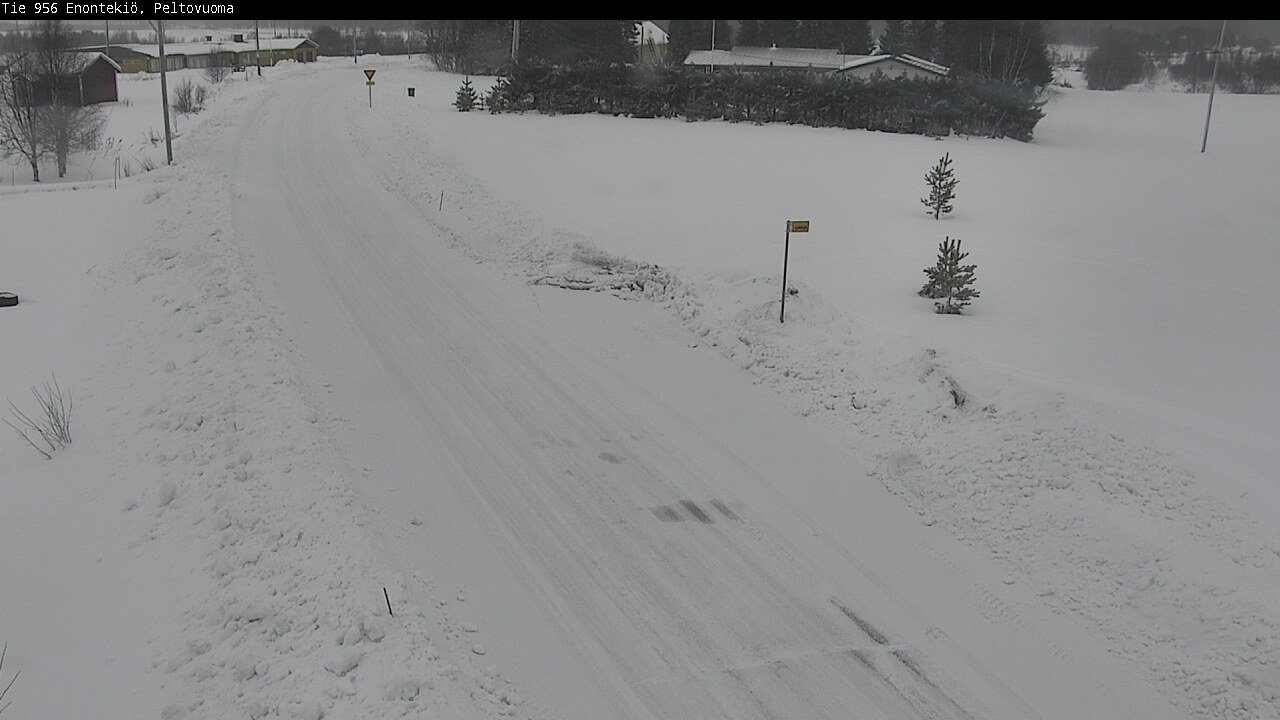 Weather Camera Image Road 956 Enontekiö, Peltovuoma, Enontekiö, Lappi