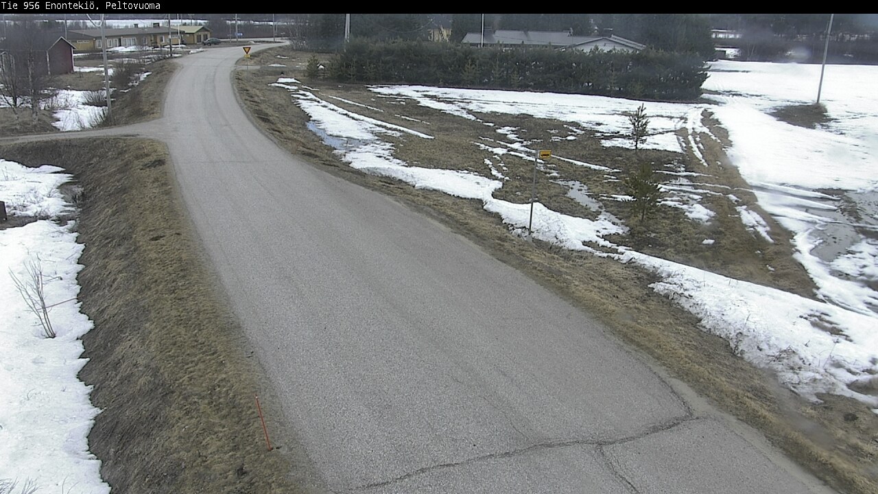Weather Camera Image Väg 21 Enontekis, Peltovuoma, Enontekiö, Lappi