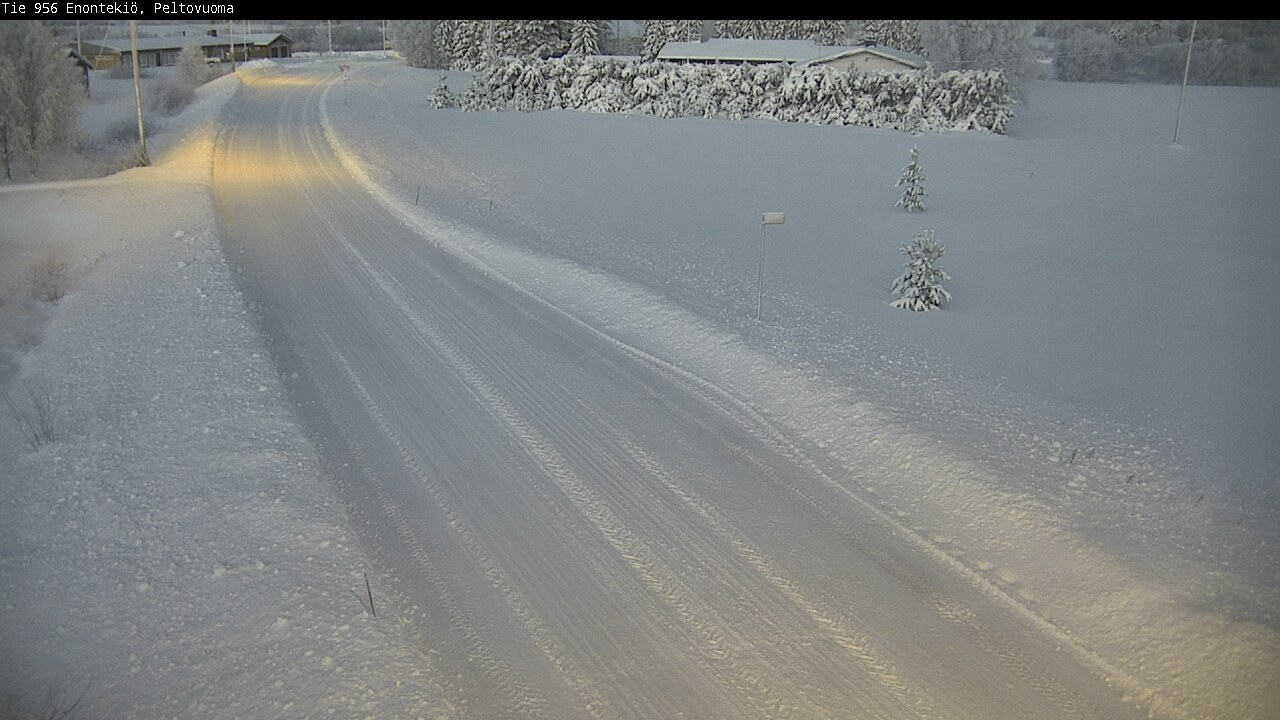 Weather Camera Image Väg 21 Enontekis, Peltovuoma, Enontekiö, Lappi