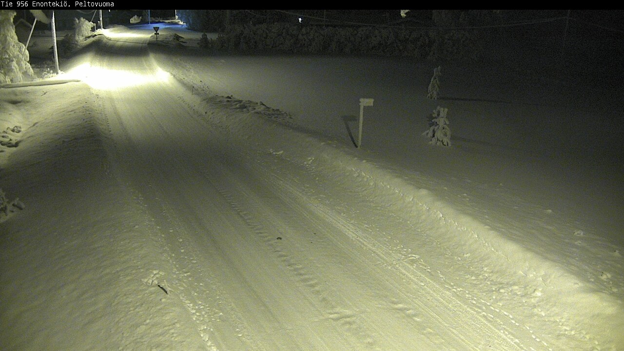 Kelikamerat Kuva Tie 956 Enontekiö, Peltovuoma, Enontekiö, Lappi