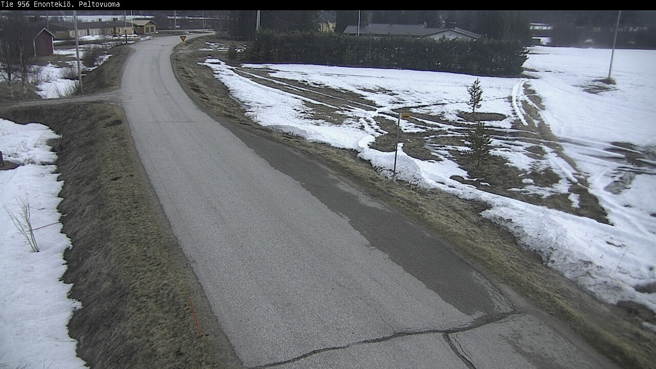 Weather Camera Image Väg 21 Enontekis, Peltovuoma, Enontekiö, Lappi