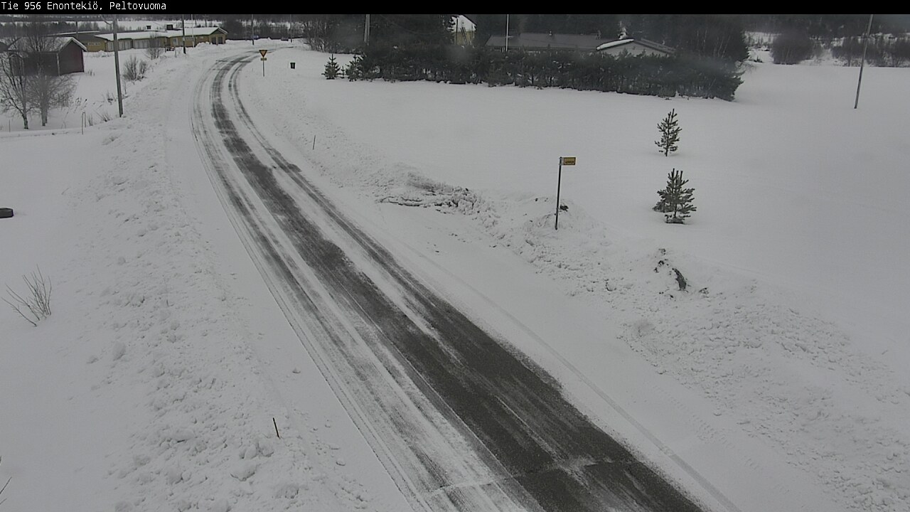 Weather Camera Image Road 956 Enontekiö, Peltovuoma, Enontekiö, Lappi