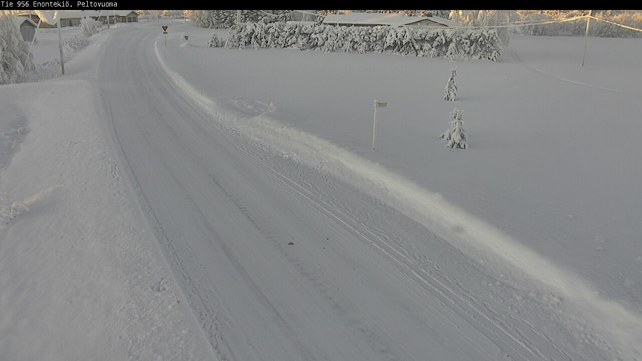 Kelikamerat Kuva Tie 956 Enontekiö, Peltovuoma, Enontekiö, Lappi