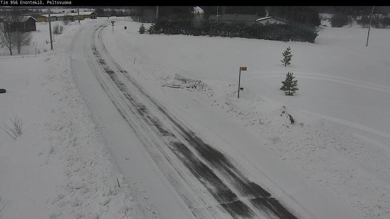 Weather Camera Image Road 956 Enontekiö, Peltovuoma, Enontekiö, Lappi