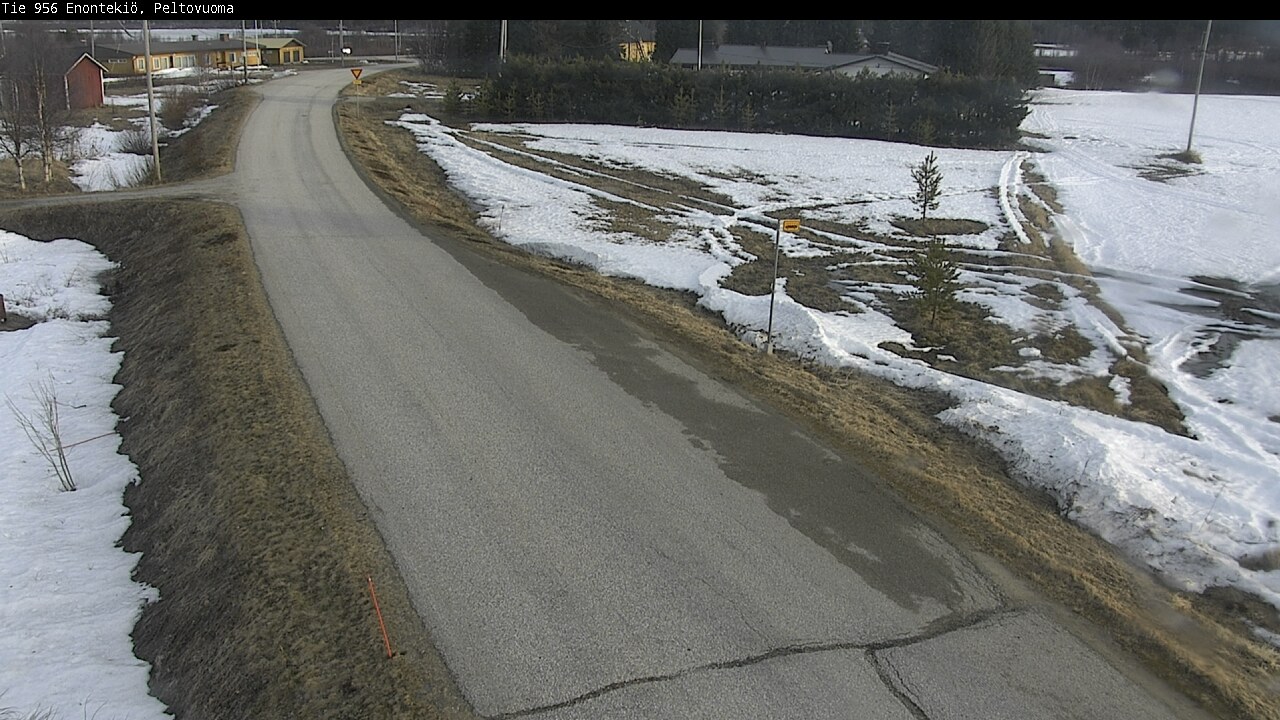 Weather Camera Image Väg 21 Enontekis, Peltovuoma, Enontekiö, Lappi