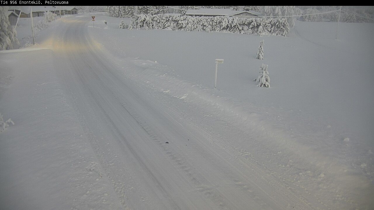 Kelikamerat Kuva Tie 956 Enontekiö, Peltovuoma, Enontekiö, Lappi