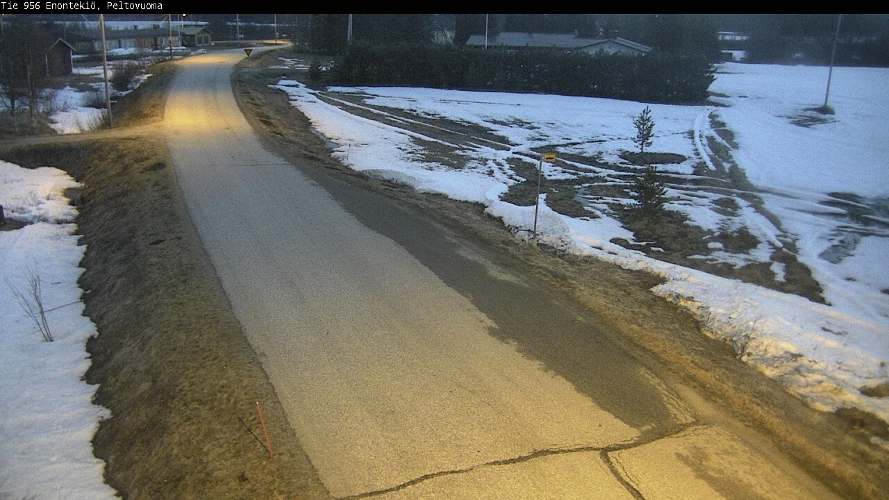 Weather Camera Image Väg 21 Enontekis, Peltovuoma, Enontekiö, Lappi