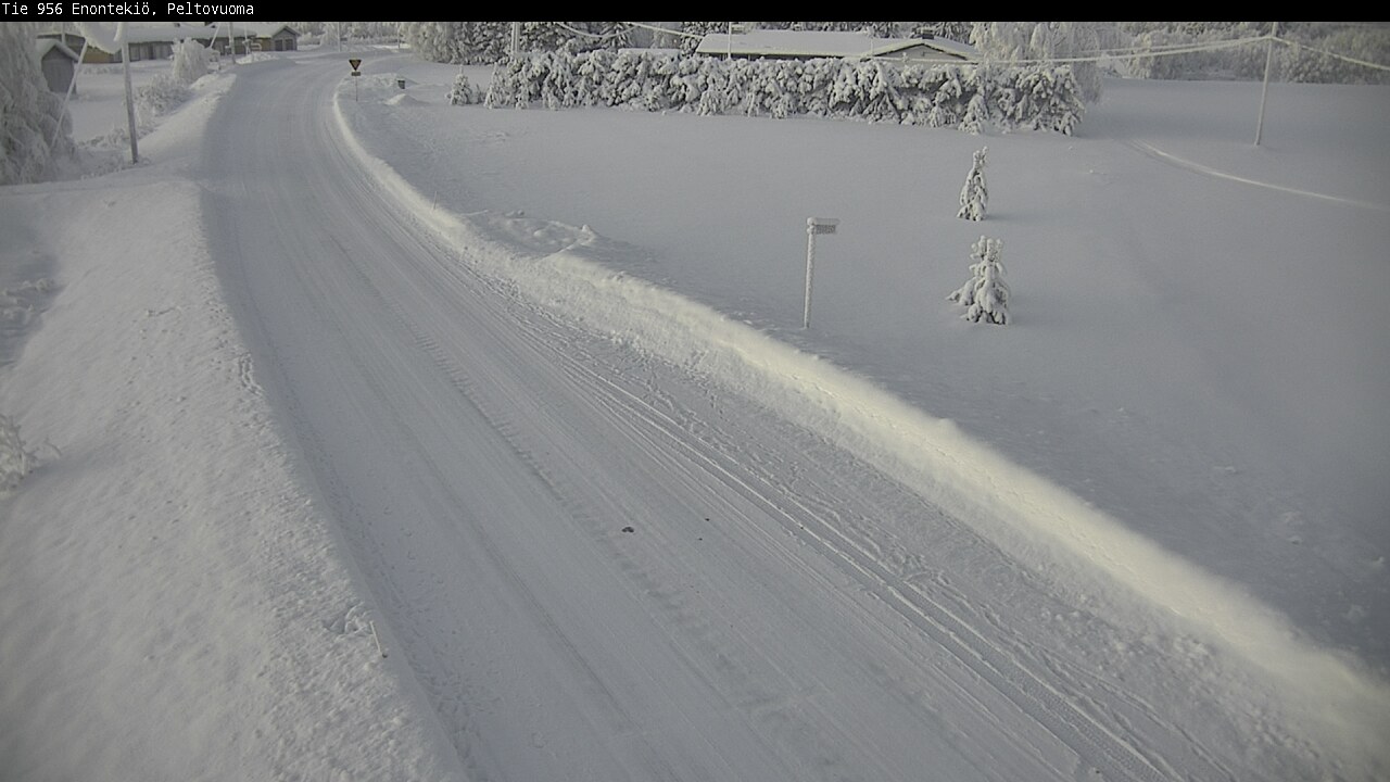 Kelikamerat Kuva Tie 956 Enontekiö, Peltovuoma, Enontekiö, Lappi