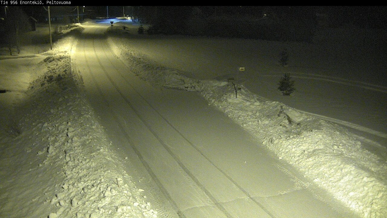 Kelikamerat Kuva Tie 956 Enontekiö, Peltovuoma, Enontekiö, Lappi