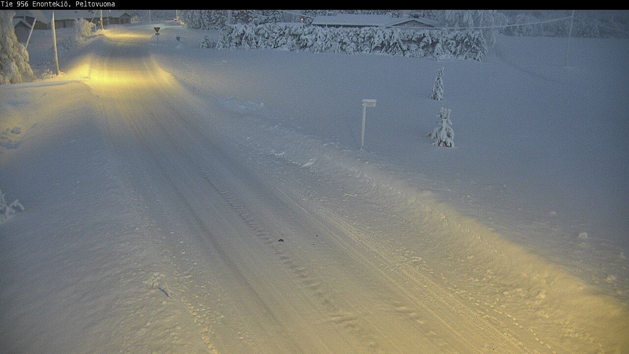 Kelikamerat Kuva Tie 956 Enontekiö, Peltovuoma, Enontekiö, Lappi