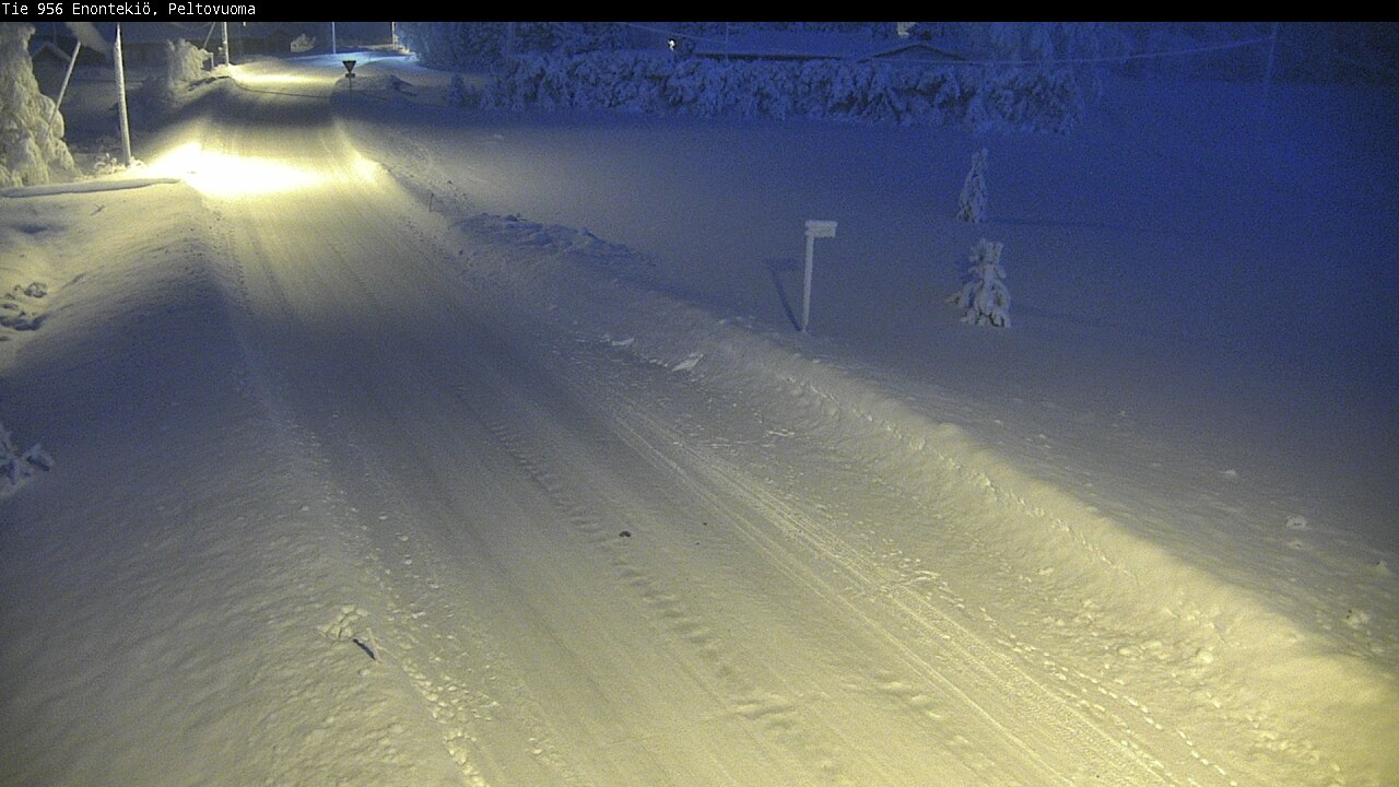 Kelikamerat Kuva Tie 956 Enontekiö, Peltovuoma, Enontekiö, Lappi