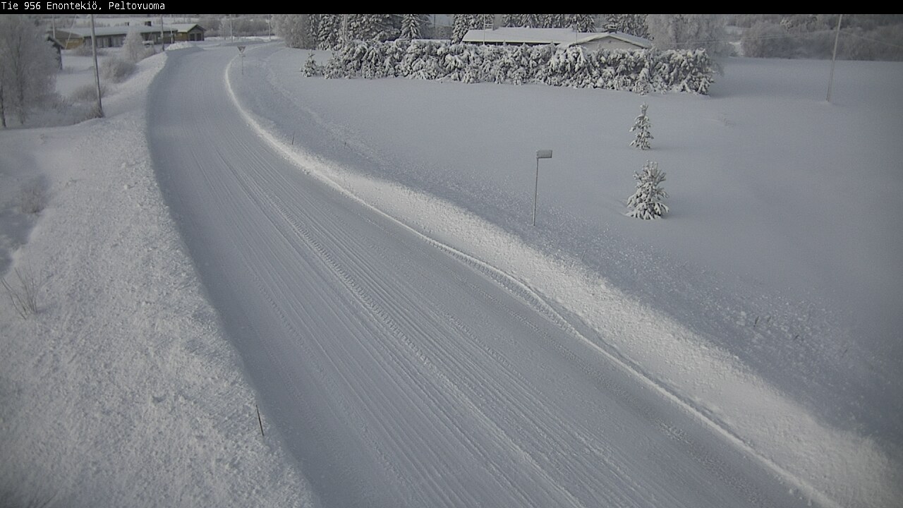 Weather Camera Image Väg 21 Enontekis, Peltovuoma, Enontekiö, Lappi