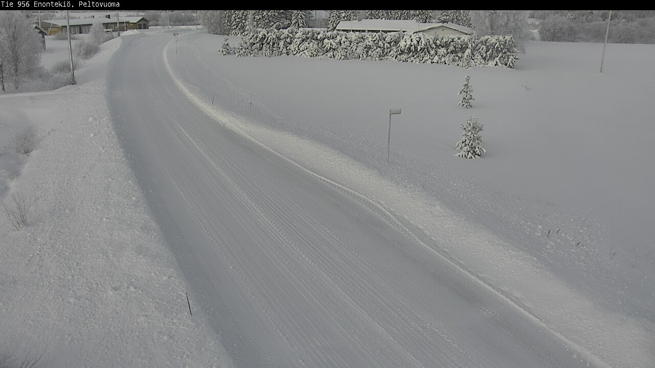 Weather Camera Image Väg 21 Enontekis, Peltovuoma, Enontekiö, Lappi