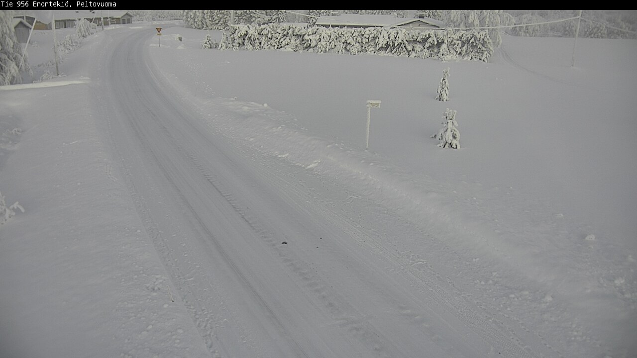 Kelikamerat Kuva Tie 956 Enontekiö, Peltovuoma, Enontekiö, Lappi