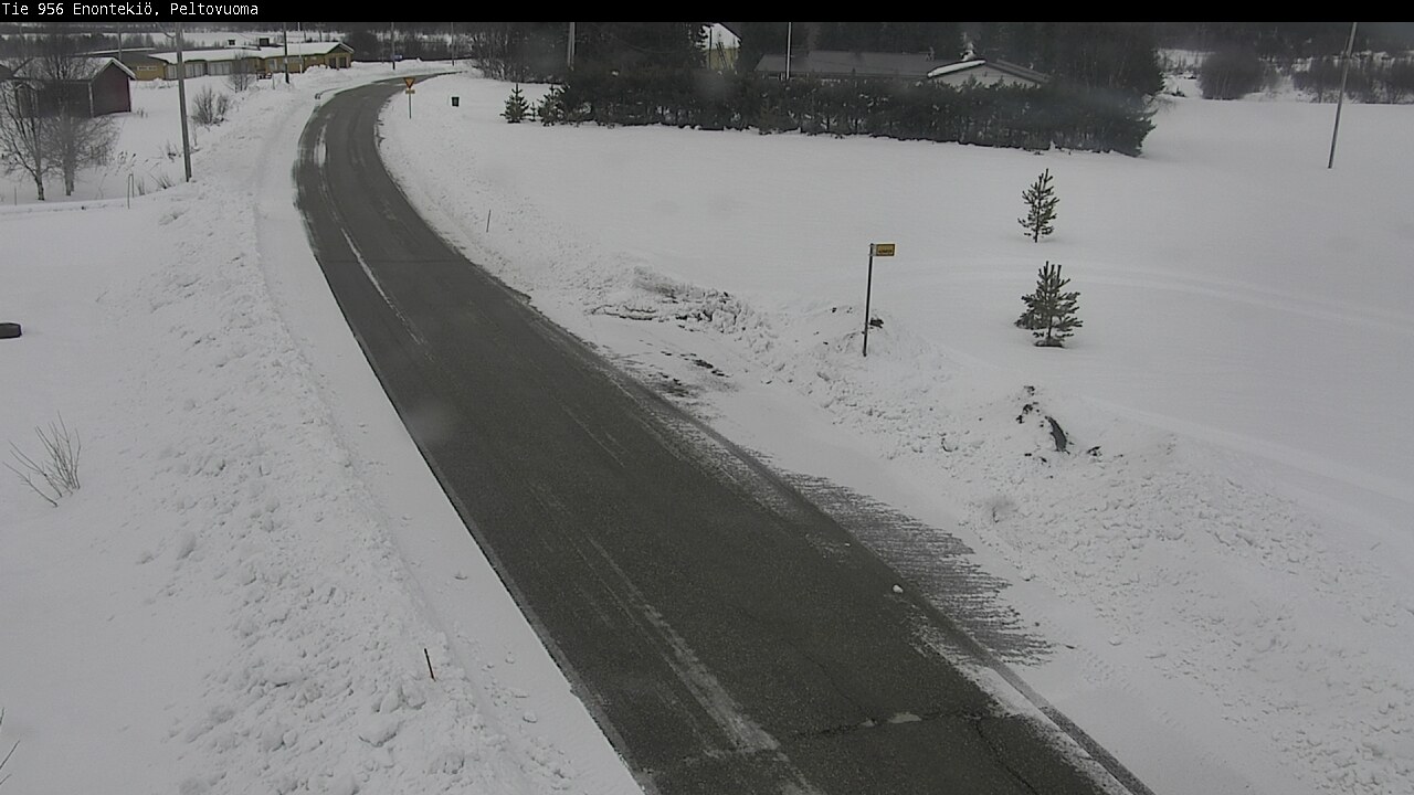 Weather Camera Image Road 956 Enontekiö, Peltovuoma, Enontekiö, Lappi