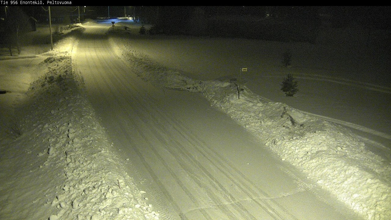 Kelikamerat Kuva Tie 956 Enontekiö, Peltovuoma, Enontekiö, Lappi