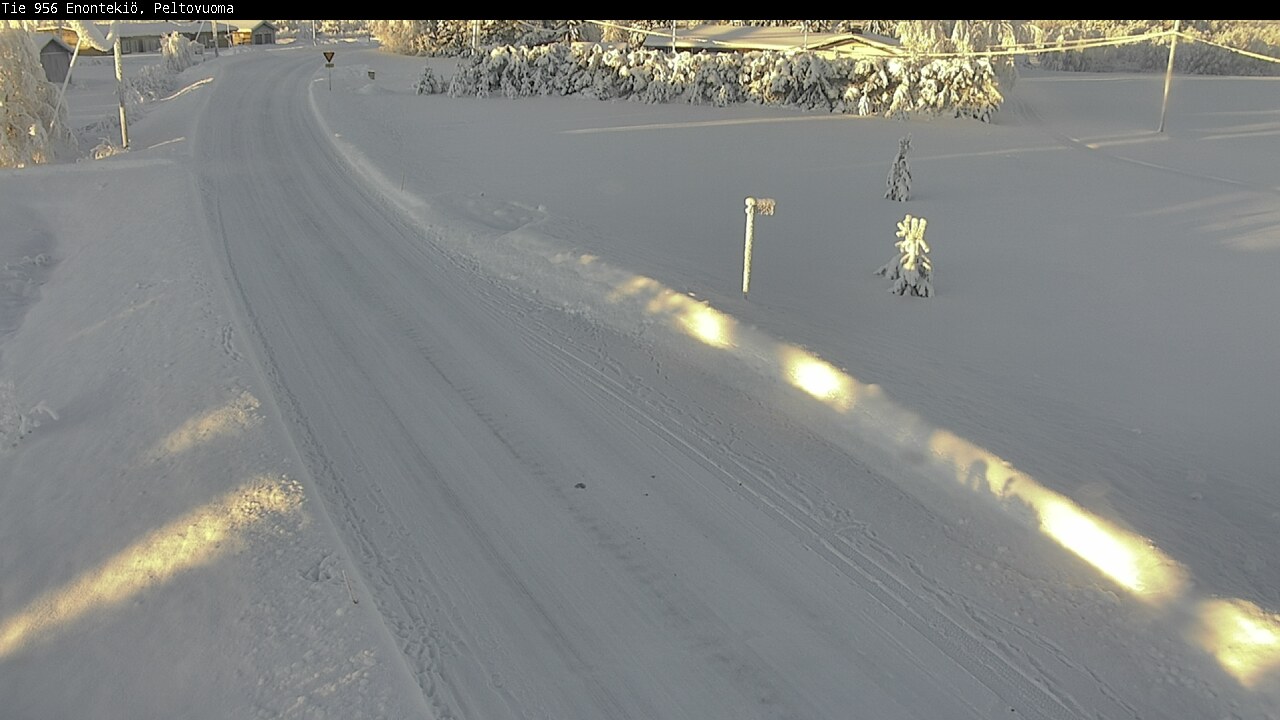 Kelikamerat Kuva Tie 956 Enontekiö, Peltovuoma, Enontekiö, Lappi