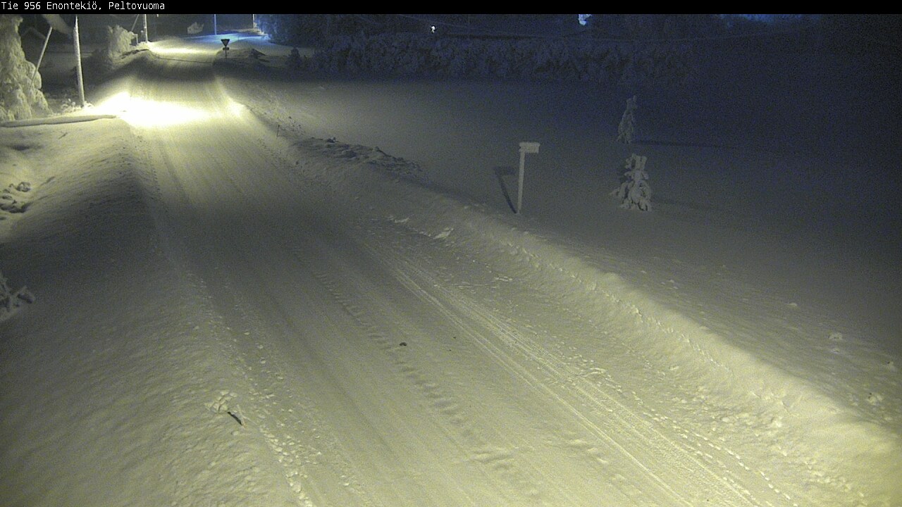 Kelikamerat Kuva Tie 956 Enontekiö, Peltovuoma, Enontekiö, Lappi