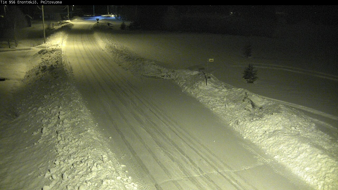 Kelikamerat Kuva Tie 956 Enontekiö, Peltovuoma, Enontekiö, Lappi