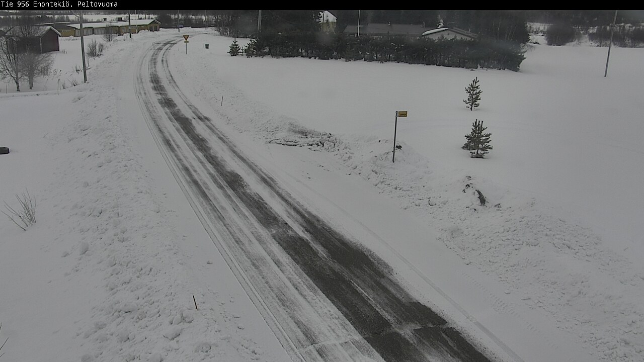 Weather Camera Image Road 956 Enontekiö, Peltovuoma, Enontekiö, Lappi
