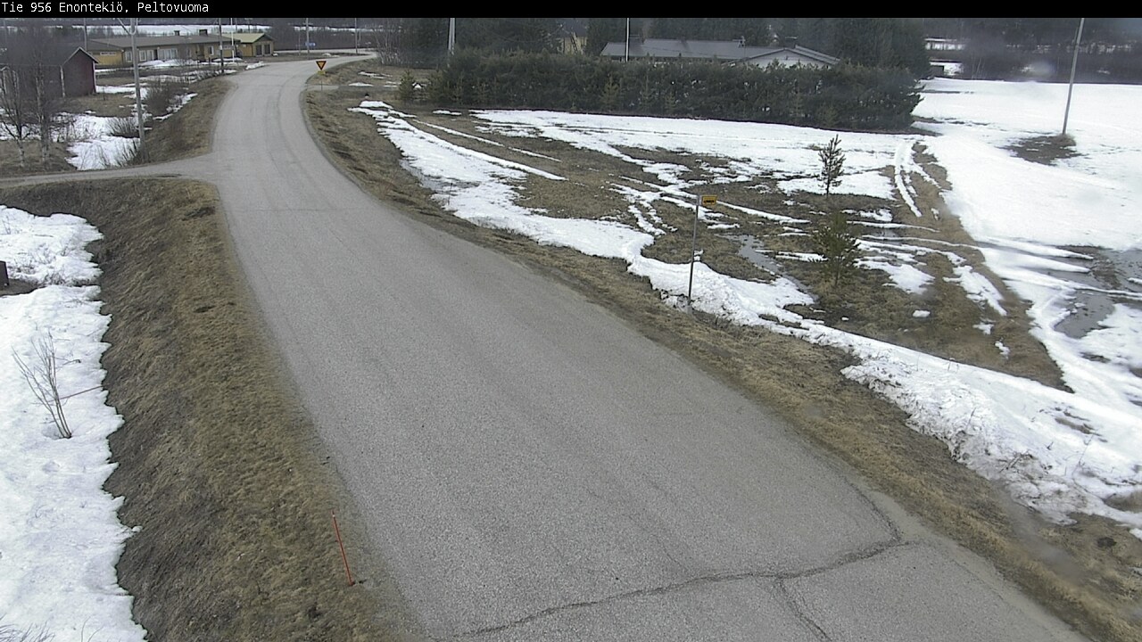 Weather Camera Image Väg 21 Enontekis, Peltovuoma, Enontekiö, Lappi