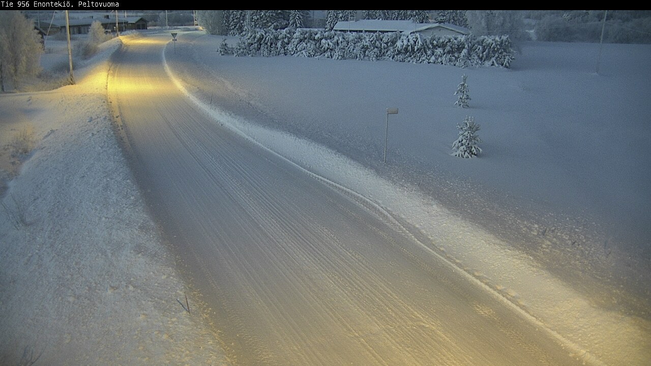 Weather Camera Image Väg 21 Enontekis, Peltovuoma, Enontekiö, Lappi