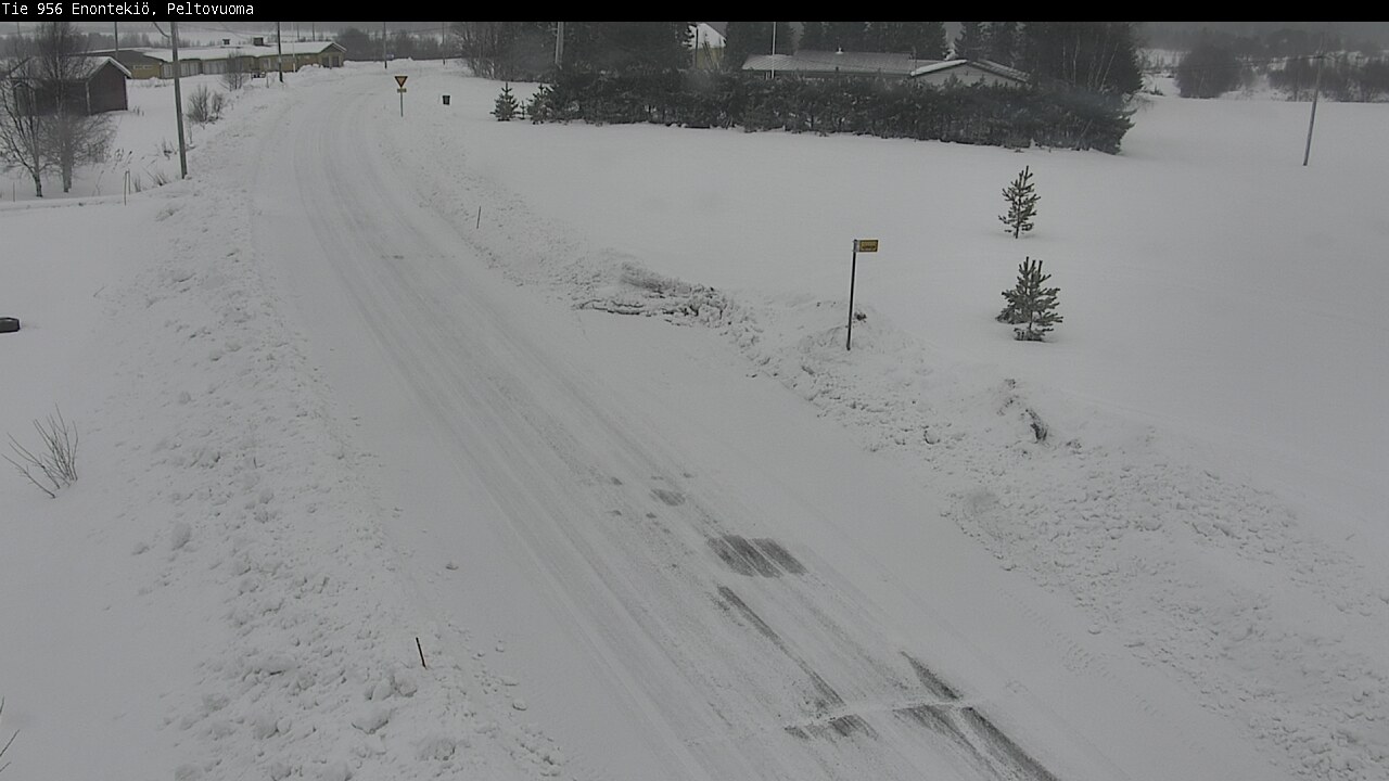 Weather Camera Image Road 956 Enontekiö, Peltovuoma, Enontekiö, Lappi