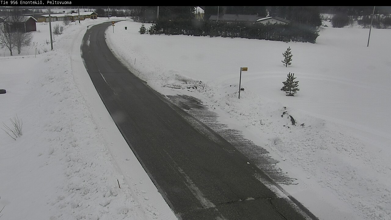 Weather Camera Image Väg 21 Enontekis, Peltovuoma, Enontekiö, Lappi
