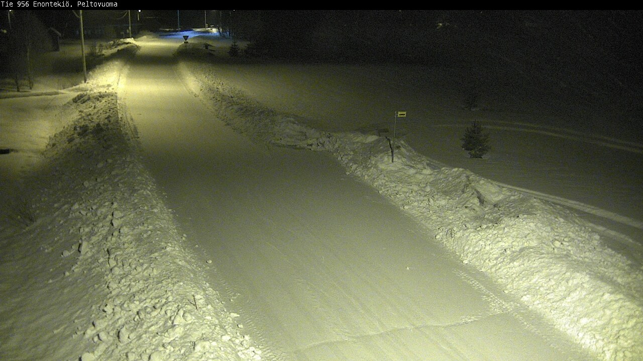 Kelikamerat Kuva Tie 956 Enontekiö, Peltovuoma, Enontekiö, Lappi