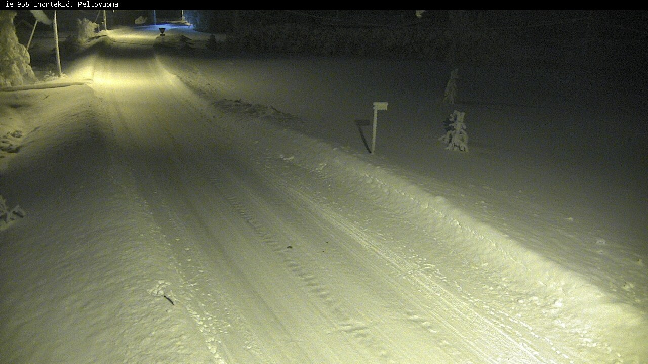 Kelikamerat Kuva Tie 956 Enontekiö, Peltovuoma, Enontekiö, Lappi