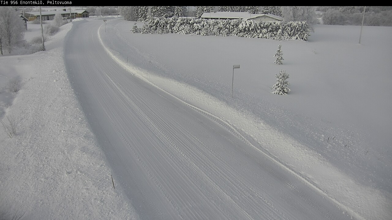 Weather Camera Image Väg 21 Enontekis, Peltovuoma, Enontekiö, Lappi