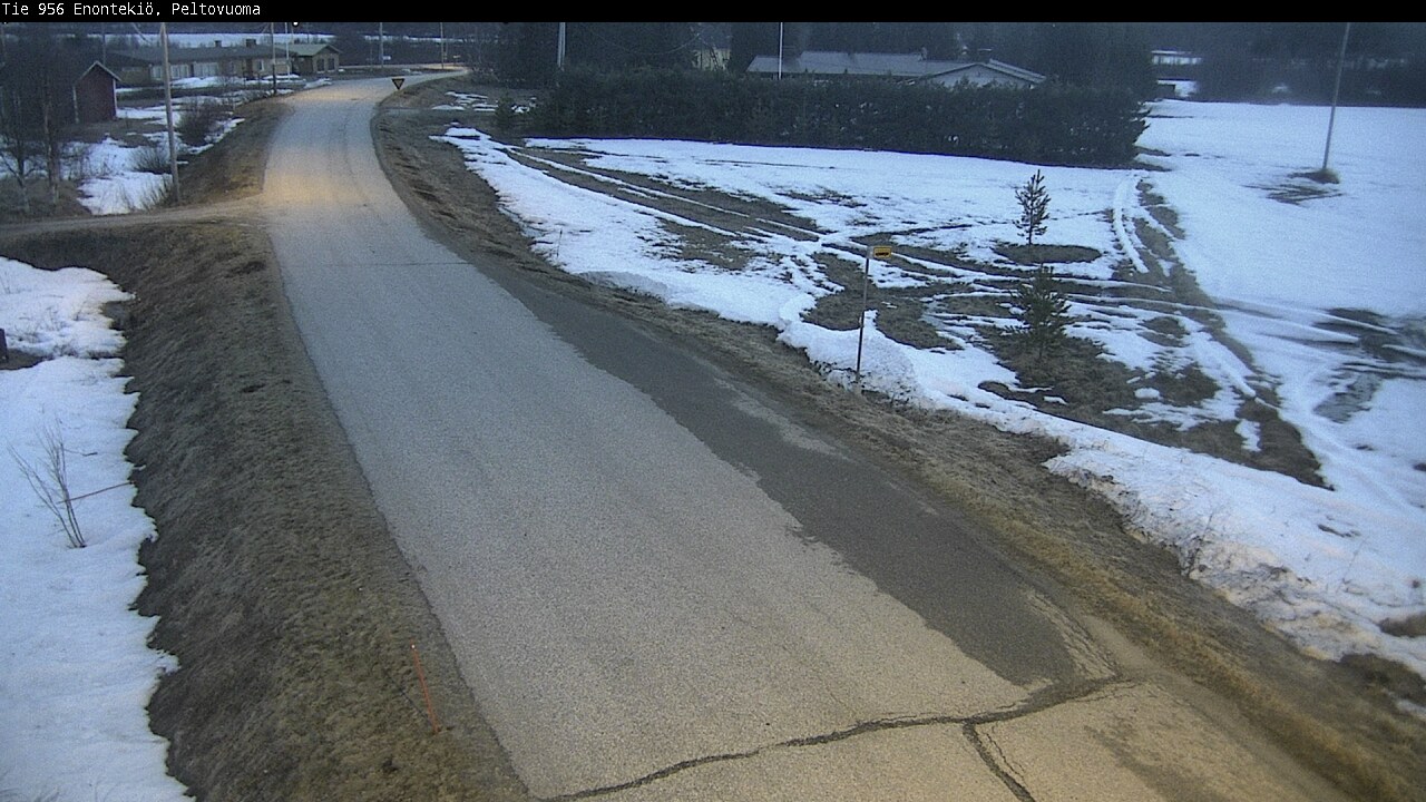 Weather Camera Image Väg 21 Enontekis, Peltovuoma, Enontekiö, Lappi