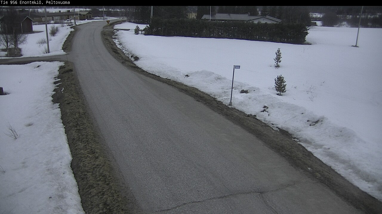Weather Camera Image Road 956 Enontekiö, Peltovuoma, Enontekiö, Lappi