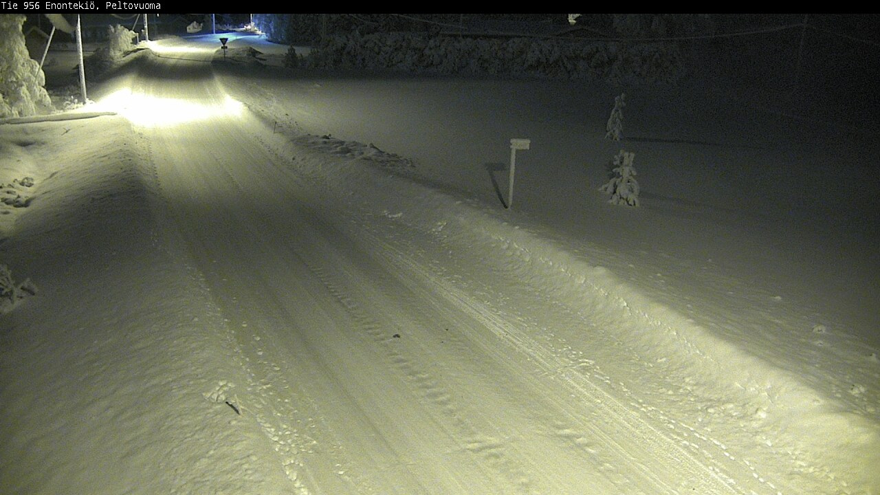 Kelikamerat Kuva Tie 956 Enontekiö, Peltovuoma, Enontekiö, Lappi