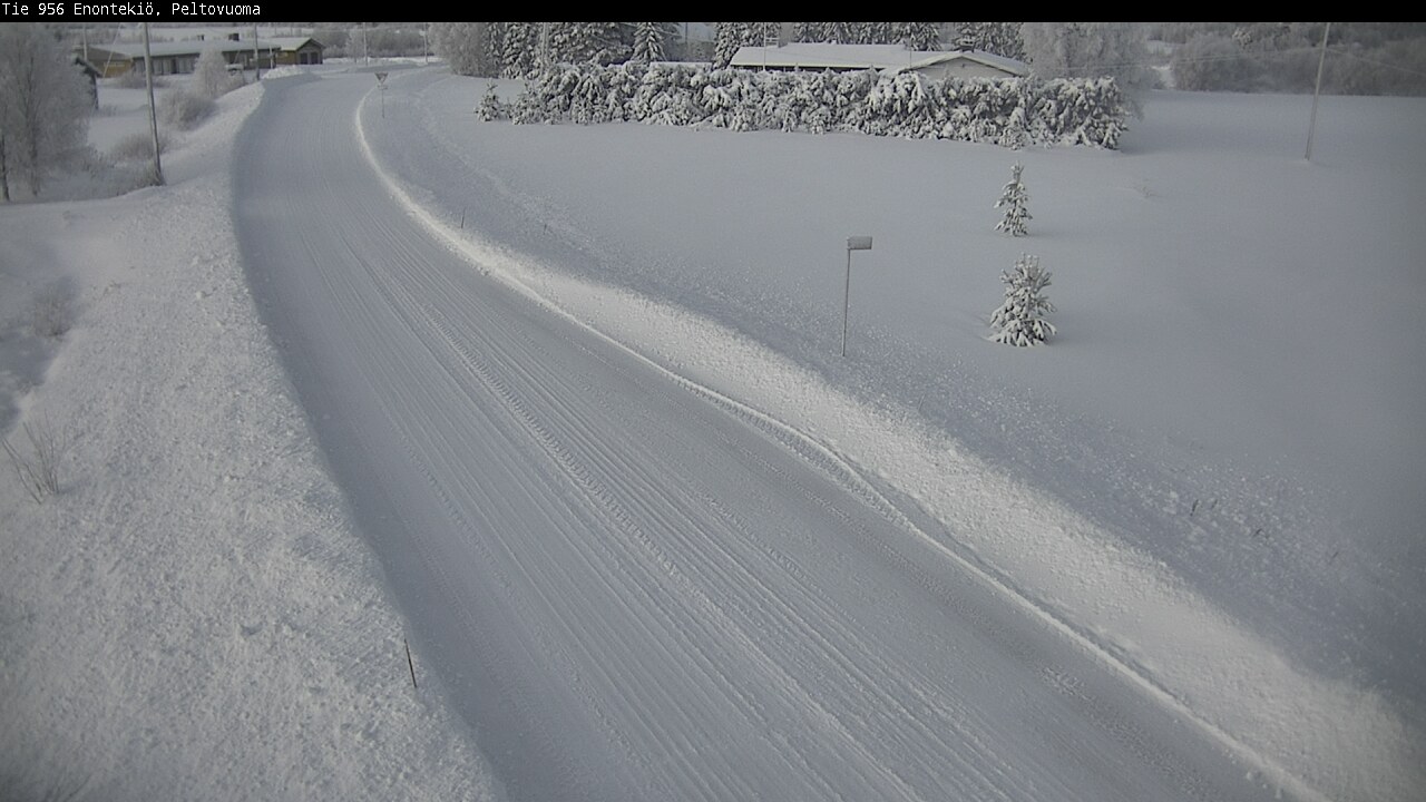 Weather Camera Image Väg 21 Enontekis, Peltovuoma, Enontekiö, Lappi