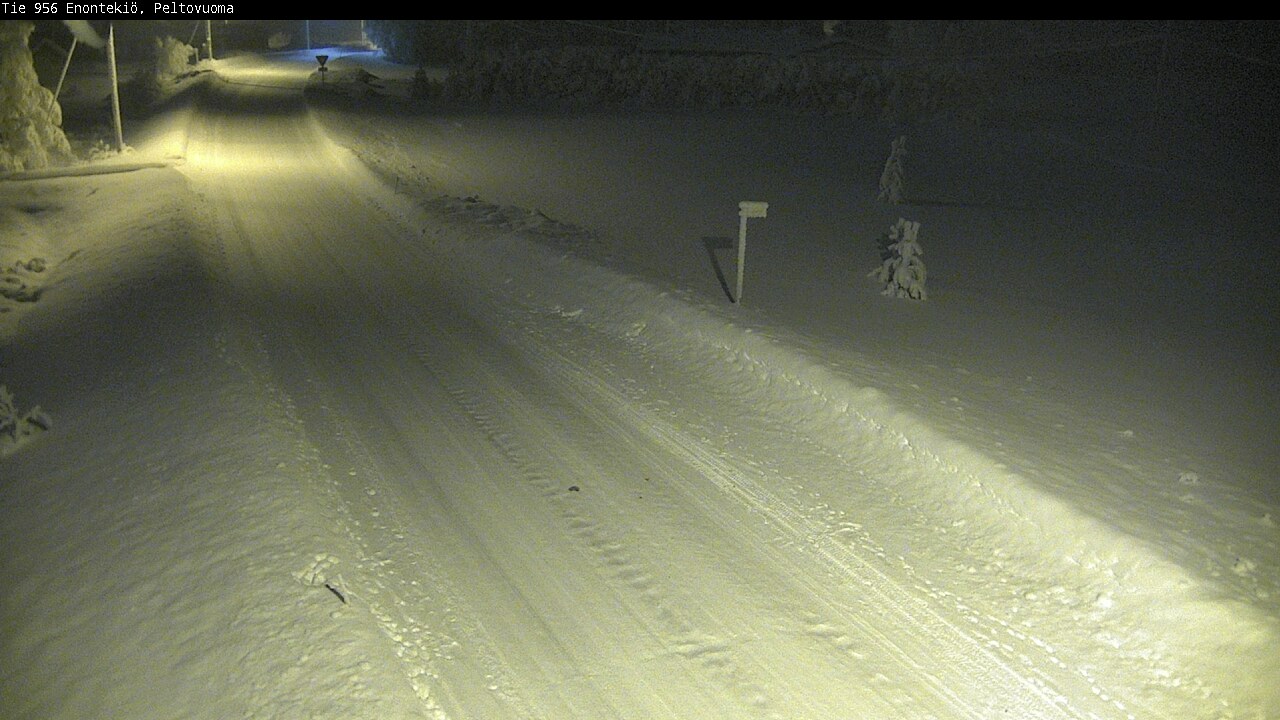 Kelikamerat Kuva Tie 956 Enontekiö, Peltovuoma, Enontekiö, Lappi