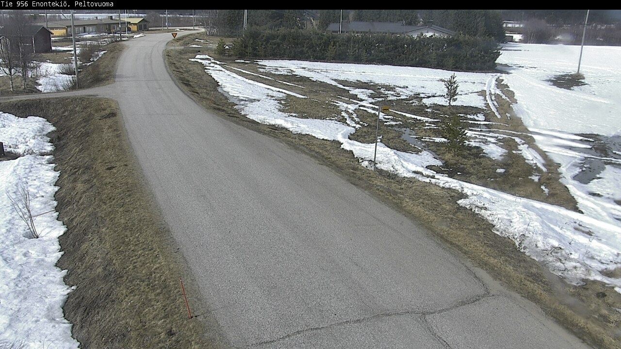 Weather Camera Image Väg 21 Enontekis, Peltovuoma, Enontekiö, Lappi