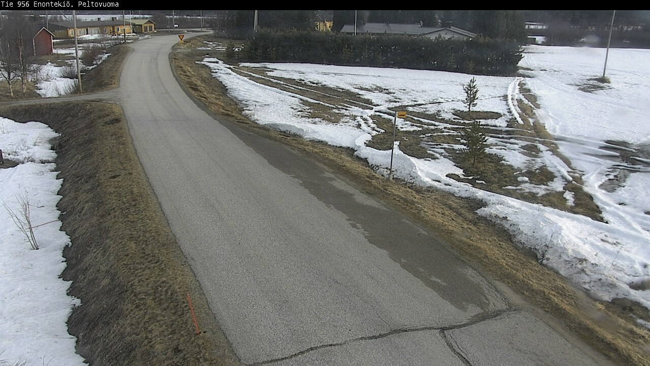 Weather Camera Image Väg 21 Enontekis, Peltovuoma, Enontekiö, Lappi