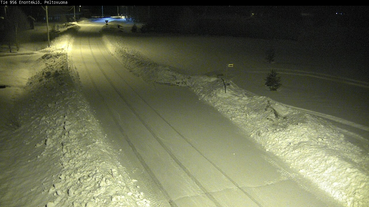 Kelikamerat Kuva Tie 956 Enontekiö, Peltovuoma, Enontekiö, Lappi