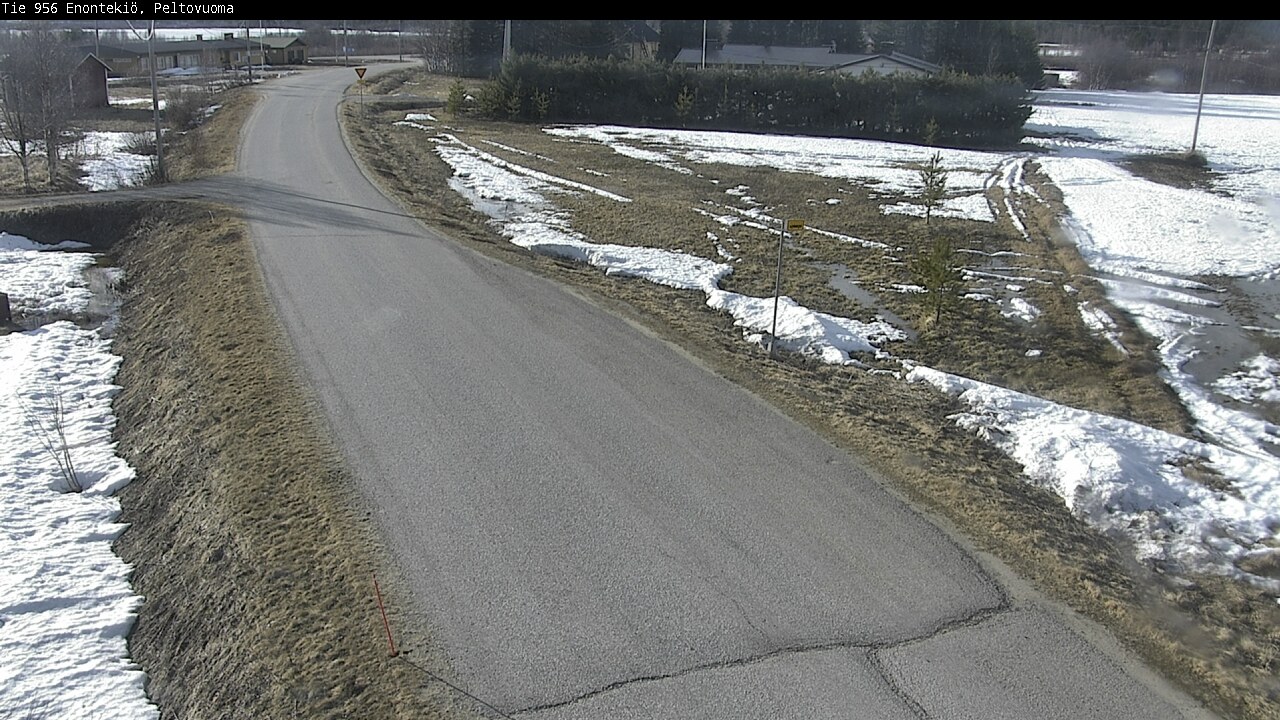 Weather Camera Image Väg 21 Enontekis, Peltovuoma, Enontekiö, Lappi