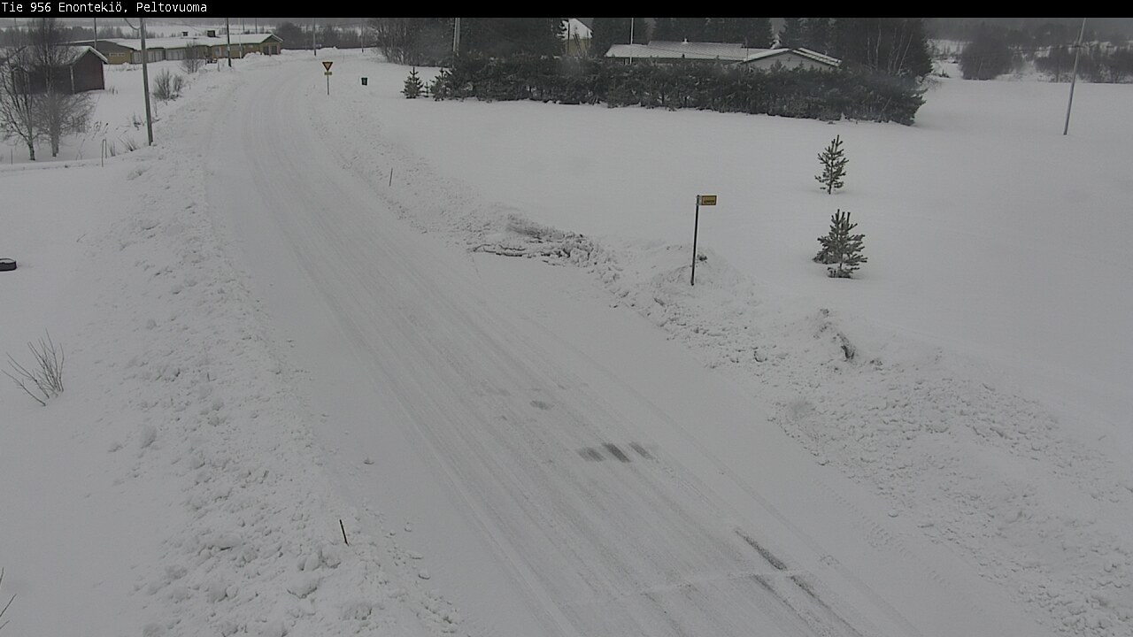 Weather Camera Image Road 956 Enontekiö, Peltovuoma, Enontekiö, Lappi